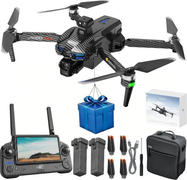 Dronexx GPS Camera Drone (4K, 3-Axis Gimbal)