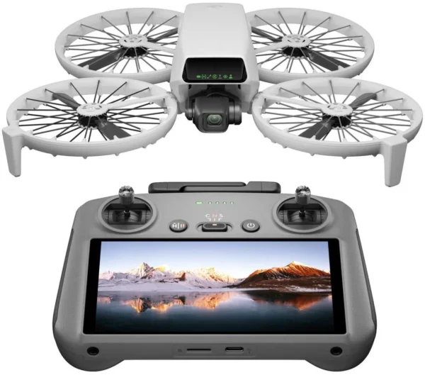 Flip with RC 2 Screen Remote Controller, Follow Me Drone with 4K UHD Camera